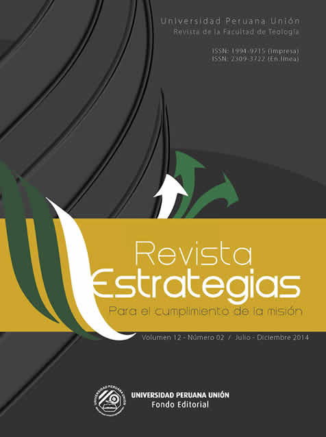 					View Vol. 11 No. 2 (2014): Revista Estrategias para el Cumplimiento de la Misión
				