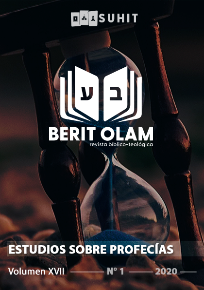					Ver Vol. 17 Núm. 1 (2020): Revista Berit Olam
				
