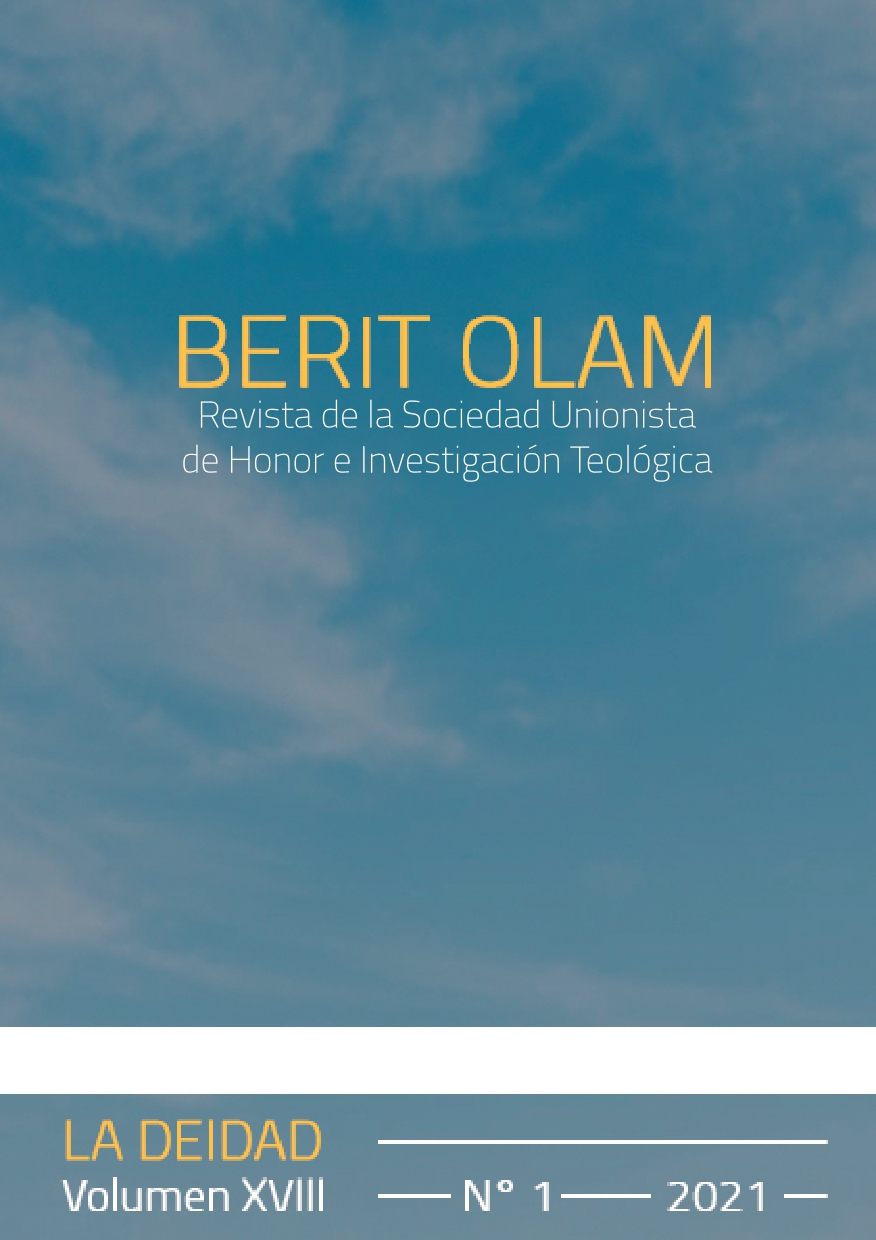 					View Vol. 18 No. 1 (2021): Revista Berit Olam - La Deidad
				
