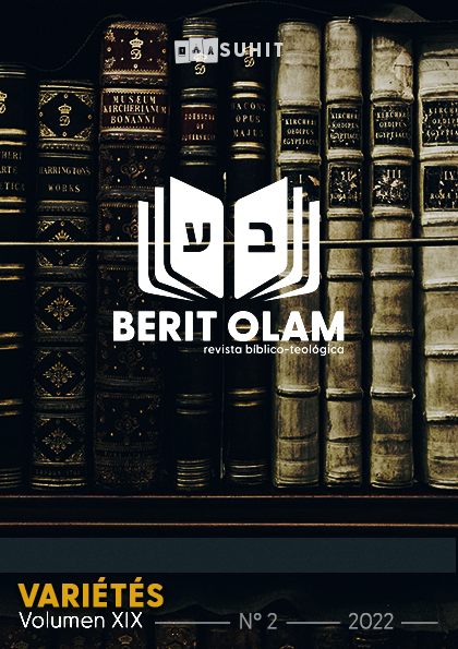 					Ver Vol. 19 Núm. 2 (2022): Revista Berit Olam - Variétés
				